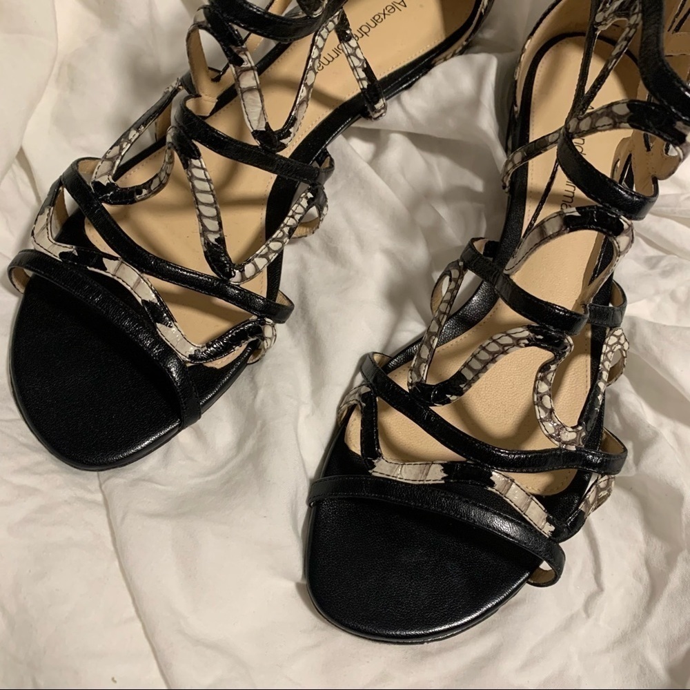 Alexandre Birman Melody Python Caged Sandals - image 5